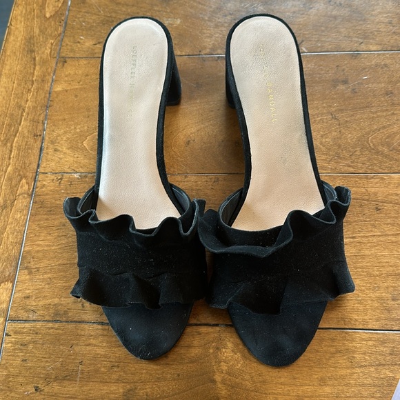 Size 10B black open toe - Picture 4 of 4